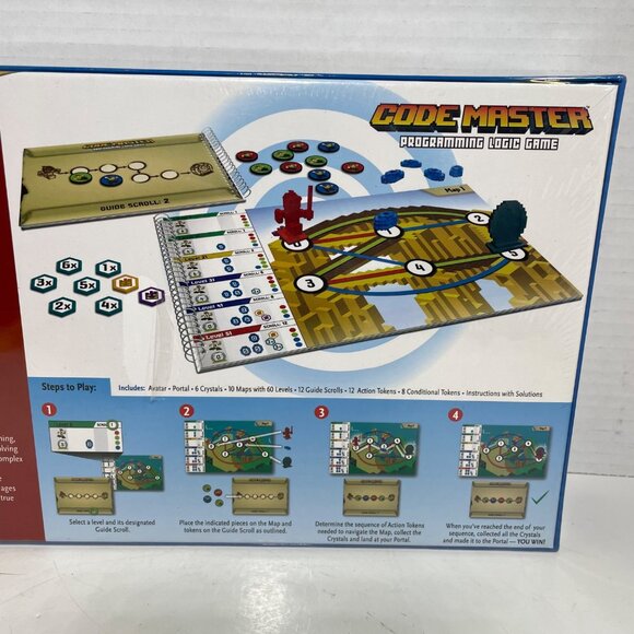 Thinkfun Code Master Programming Logic Game  Ages 8 To Adult  Single Player - Picture 4 of 10